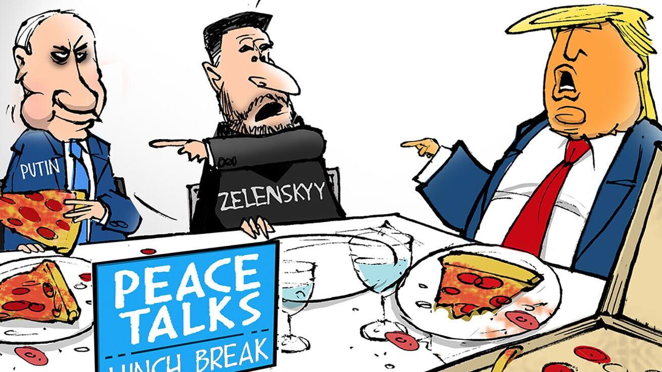 Walt Handelsman: The Great Negotiator